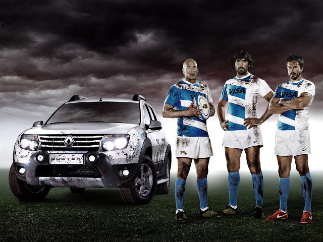 Men truck grass cloudy sky free wallpaper for desktop - medium preview image