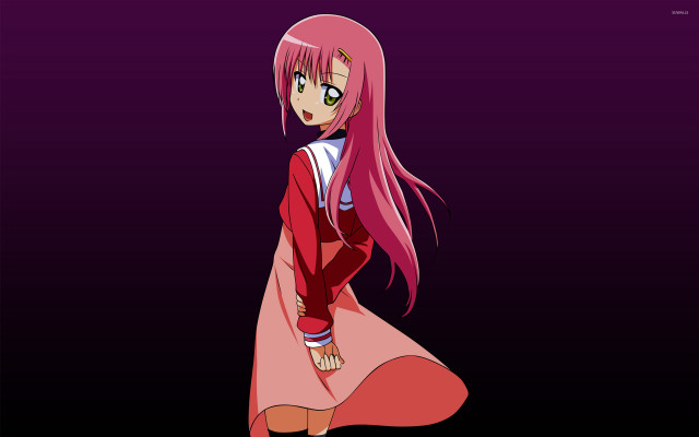 Girl pink hair pink dress #2 free wallpaper for desktop - medium preview image