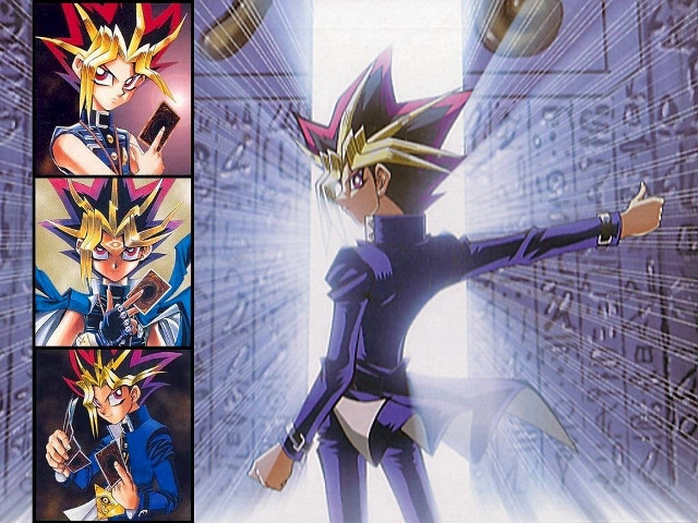 Yuuki juudai duel monster poster free wallpaper for desktop - medium preview image