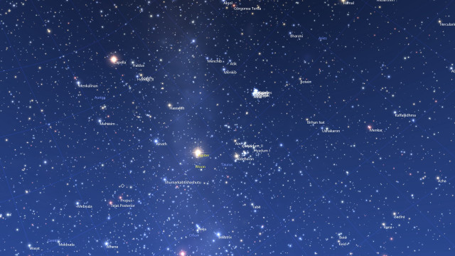Sky full of stars background free wallpaper for desktop - medium preview image