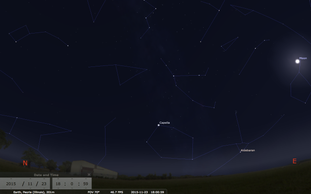 Night sky stars bright light #7 free wallpaper for desktop - medium preview image