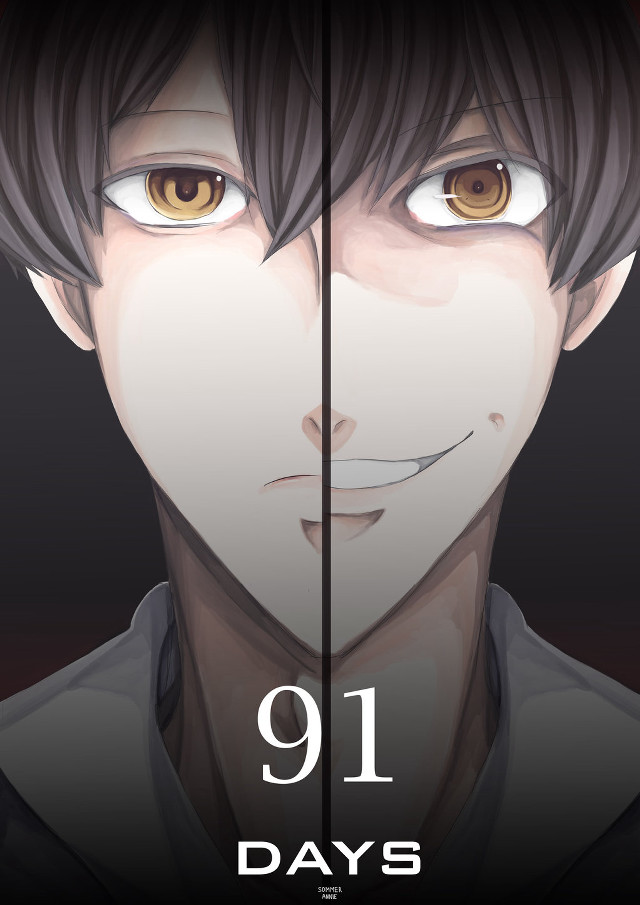 Anime boy whitehair browneyes goda free wallpaper for mobile - medium preview image