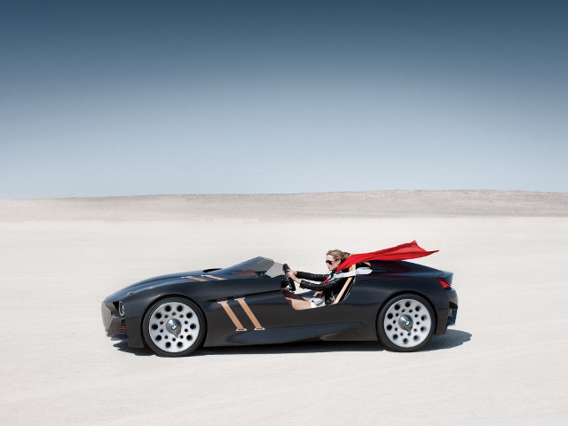 Woman black sports car red free wallpaper for desktop - medium preview image