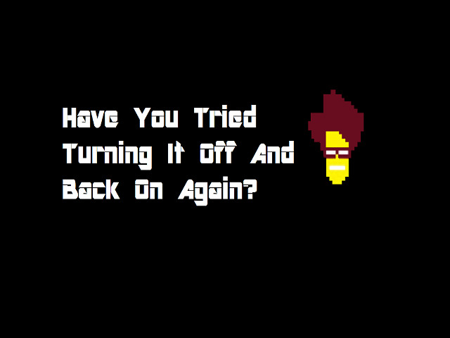 Pixel art bob ross turning free wallpaper for desktop - medium preview image