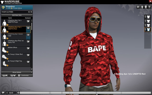 Man red hoodie sunglasses red free wallpaper for desktop - medium preview image