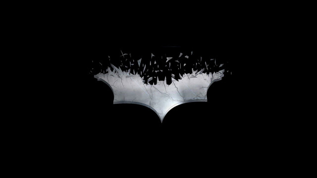 Bat shaped object lit shadow free wallpaper for desktop - medium preview image