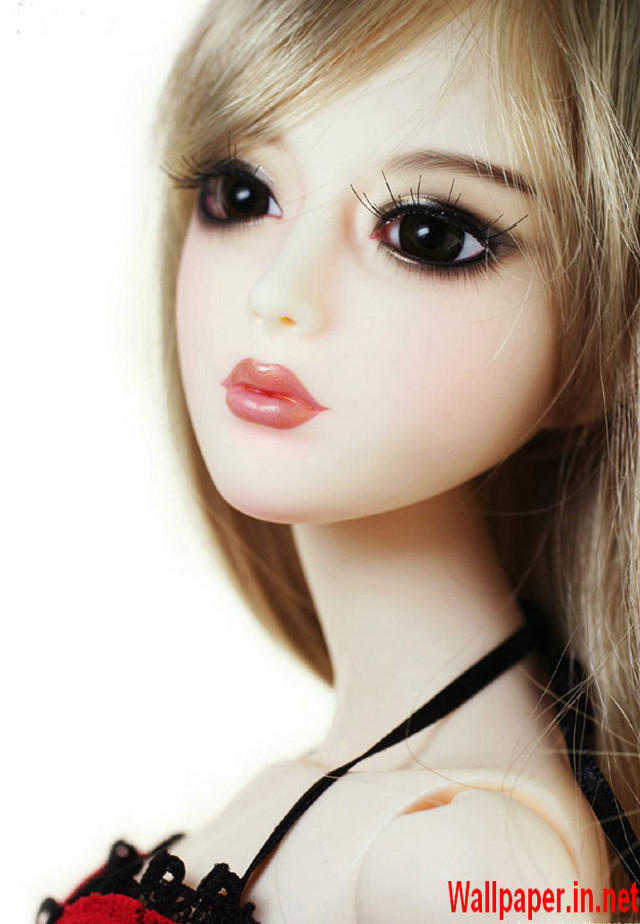 Doll blackdress redflower blacknecklace aliceprin free wallpaper for mobile - medium preview image