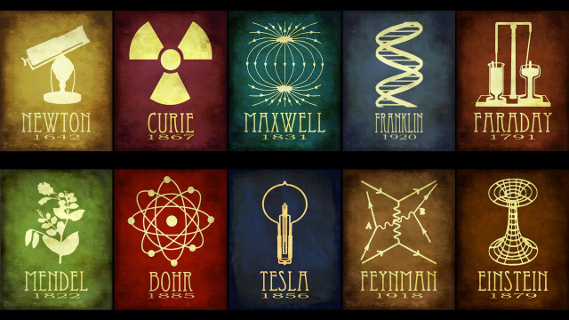 Science posters symbols series nine #2 free wallpaper for desktop - medium preview image