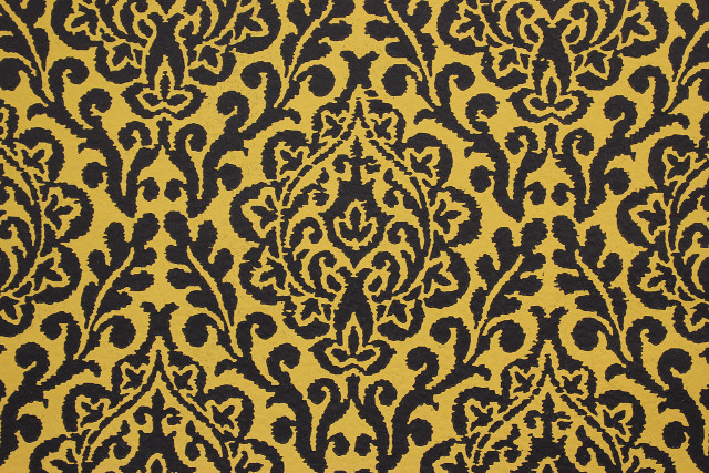 Yellow black wallpaper floral pattern free wallpaper for desktop - medium preview image