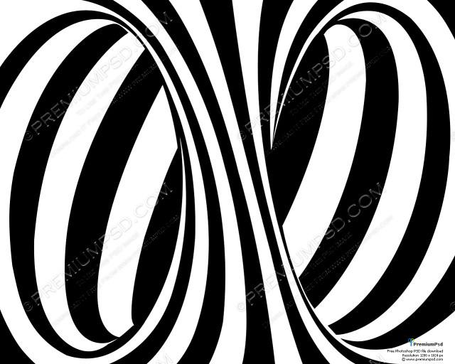 Black white swirl background vector free wallpaper for desktop - medium preview image