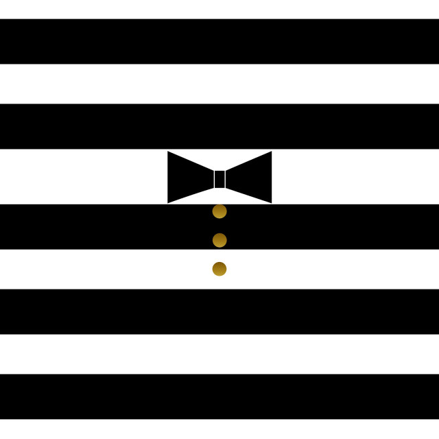 Bow tie striped wallpaper gold free wallpaper for tablet - medium preview image