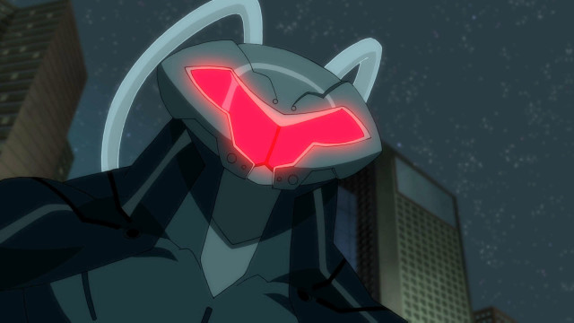 Suit red clock face city free wallpaper for desktop - medium preview image