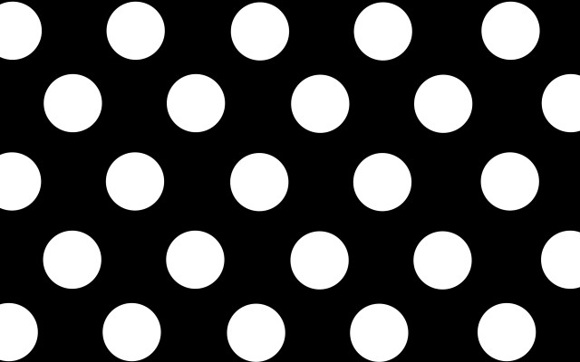 Black white polka dot pattern #2 free wallpaper for desktop - medium preview image