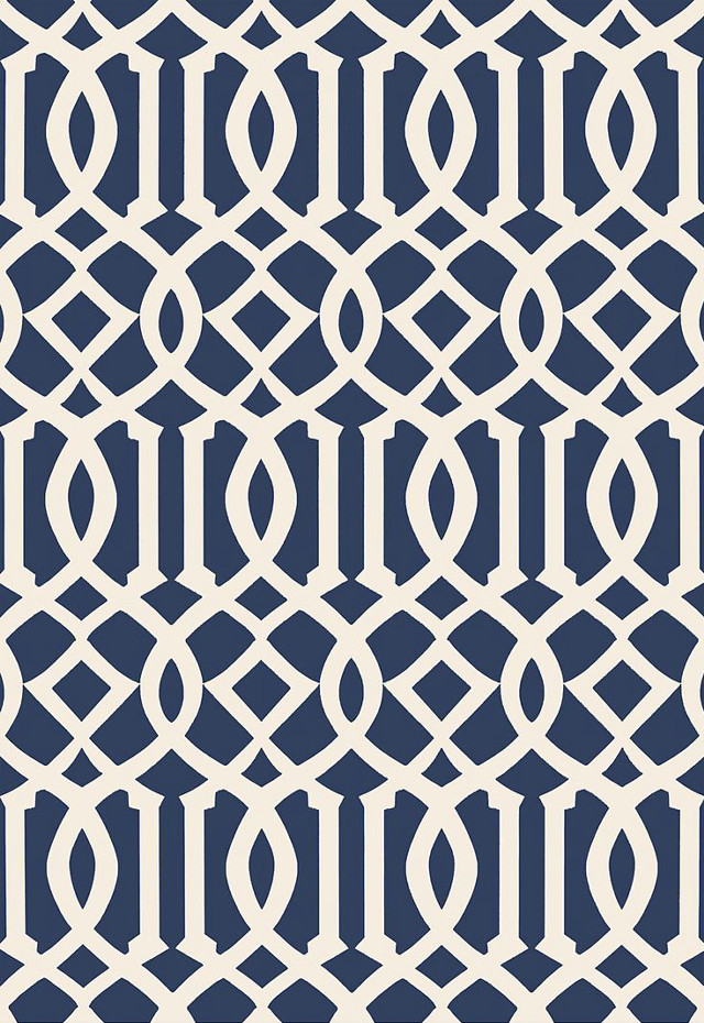 Blue white pattern white background free wallpaper for mobile - medium preview image