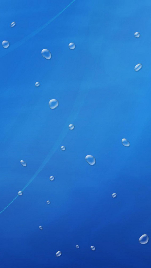 Blue background water droplets plane free wallpaper for mobile - medium preview image