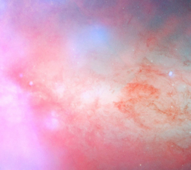 Red blue space stars dust #2 free wallpaper for tablet - medium preview image
