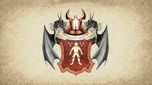 Coat of arms bats shield free wallpaper for desktop - medium preview image
