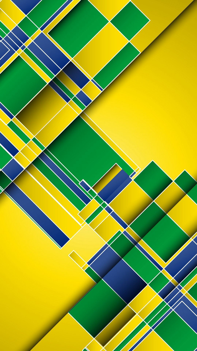 Yellow green abstract background lines free wallpaper for mobile - medium preview image