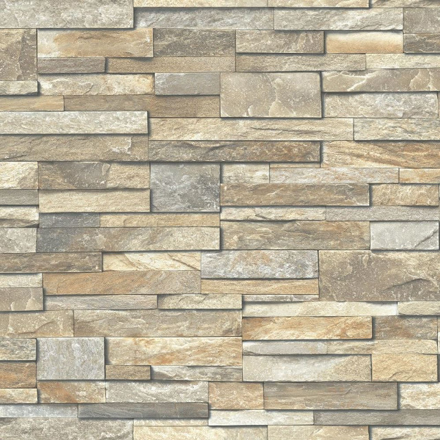 Stone wall brown tan pattern #2 free wallpaper for tablet - medium preview image