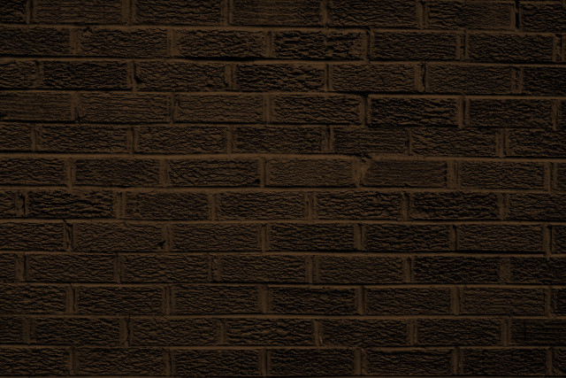 Brick wall clock black white free wallpaper for desktop - medium preview image