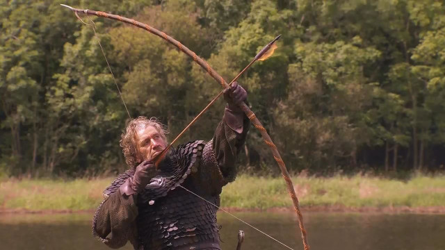 Man black outfit bow arrow #7 free wallpaper for desktop - medium preview image