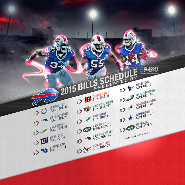 Bills football game schedule poster free wallpaper for tablet - medium preview image