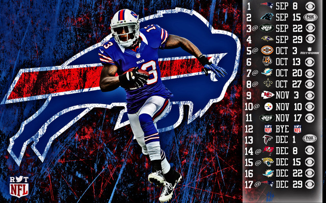 Football player running ball numbers #3 free wallpaper for desktop - medium preview image