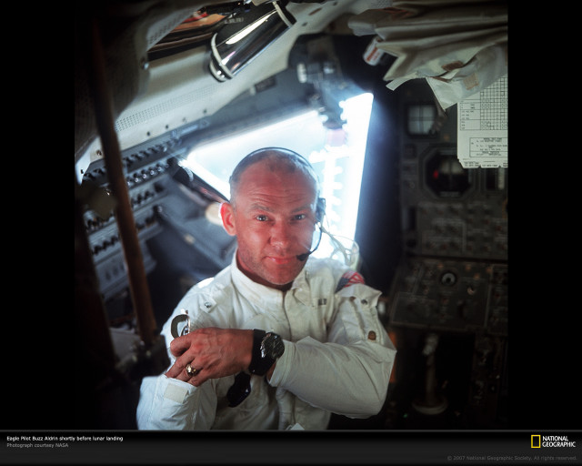 Astronaut serious space station portrait free wallpaper for desktop - medium preview image