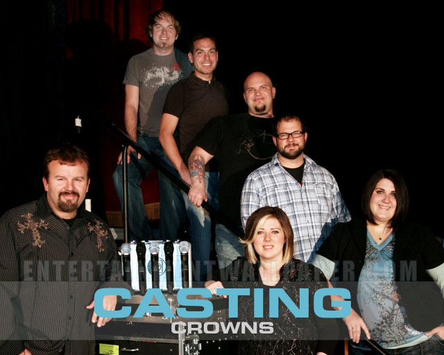 Casting crowns group microphone plaid free wallpaper for desktop - medium preview image