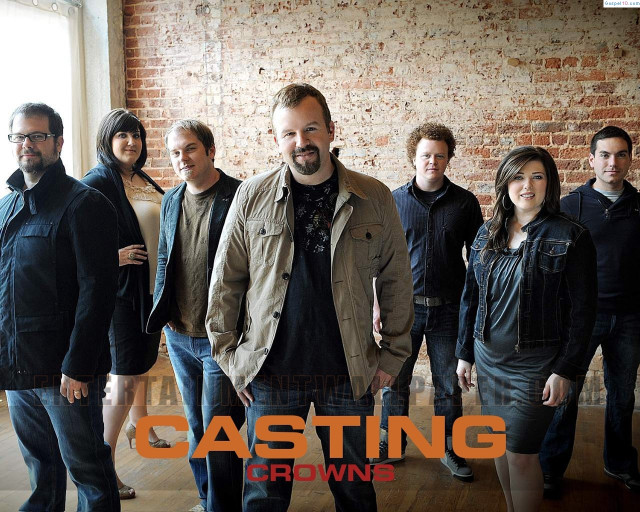 Group people brick wall casting free wallpaper for desktop - medium preview image