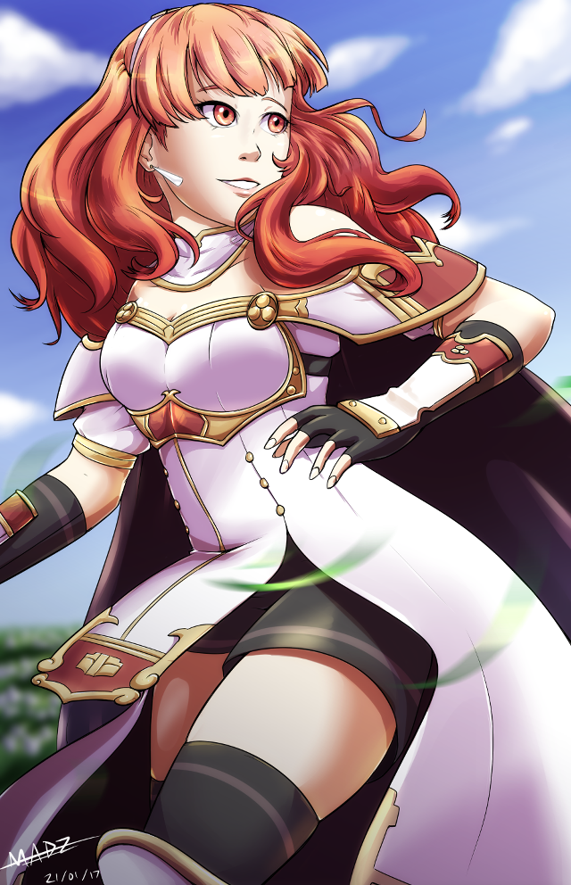 Woman white dress black red #2 free wallpaper for mobile - medium preview image