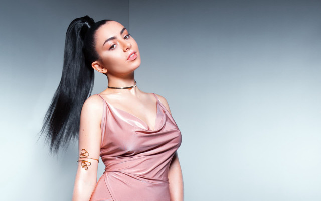 Elina karimova ponytail whitewall gray free wallpaper for desktop - medium preview image