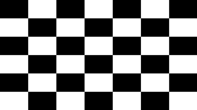 Black white checkered pattern white free wallpaper for desktop - medium preview image