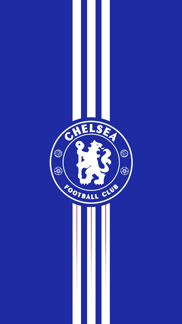 Blue white wallpaper chelsea logo free wallpaper for mobile - medium preview image