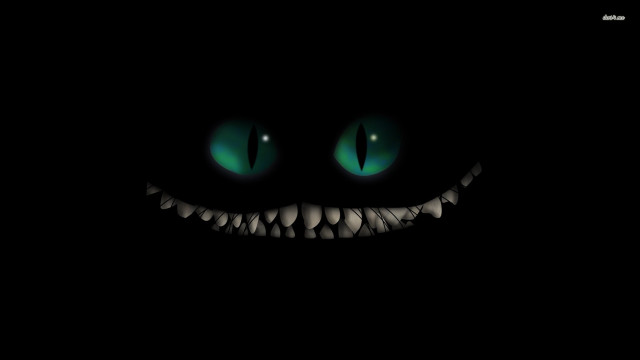 Creepy face glowing green eyes #2 free wallpaper for desktop - medium preview image