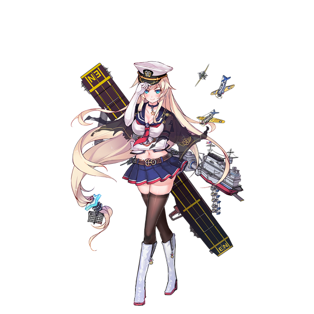 Sailor girl guitar bird blonde free wallpaper for tablet - medium preview image