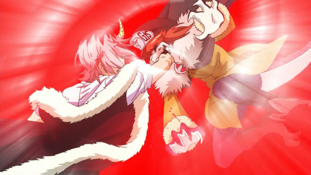 Man woman kissing red background #2 free wallpaper for desktop - medium preview image