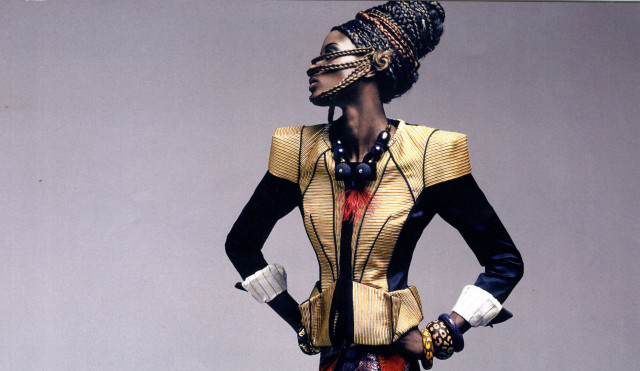 Woman costume weird hat gloves free wallpaper for desktop - medium preview image