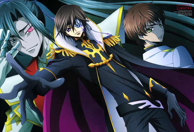 Anime group dark room cape free wallpaper for desktop - medium preview image