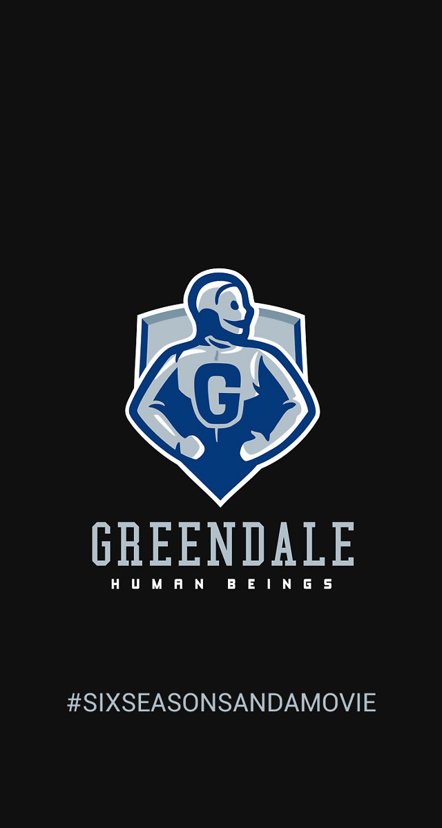 Greendale lacrosse team logo shield free wallpaper for mobile - medium preview image