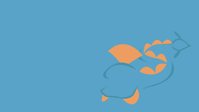 Blue orange elephant air trunk free wallpaper for desktop - medium preview image