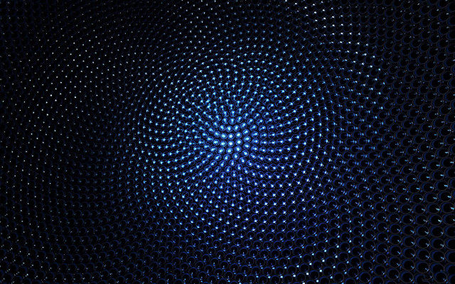 Blue background circular design black #2 free wallpaper for desktop - medium preview image