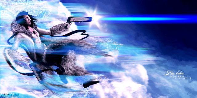 Woman mirror monkey back tail free wallpaper for desktop - medium preview image