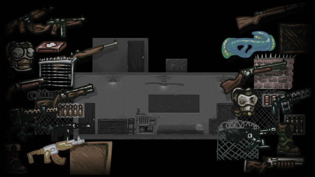 Gun room display computer screen free wallpaper for desktop - medium preview image
