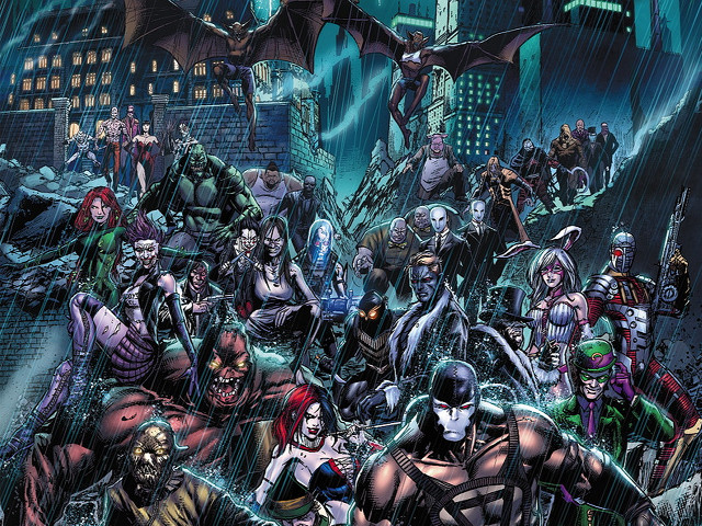 City people bat comic book free wallpaper for desktop - medium preview image