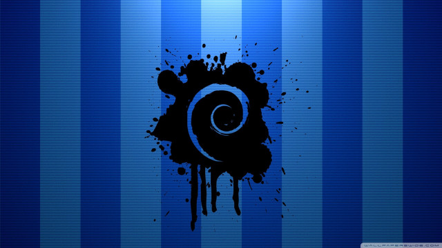 Blue black wallpaper swirl stripe free wallpaper for desktop - medium preview image