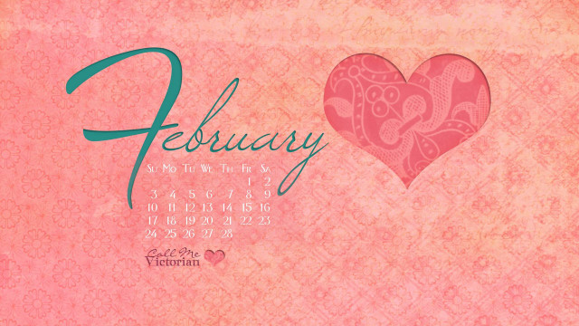 Pink heart green heart february free wallpaper for desktop - medium preview image
