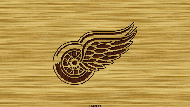 Wooden background detroit red wings free wallpaper for desktop - medium preview image