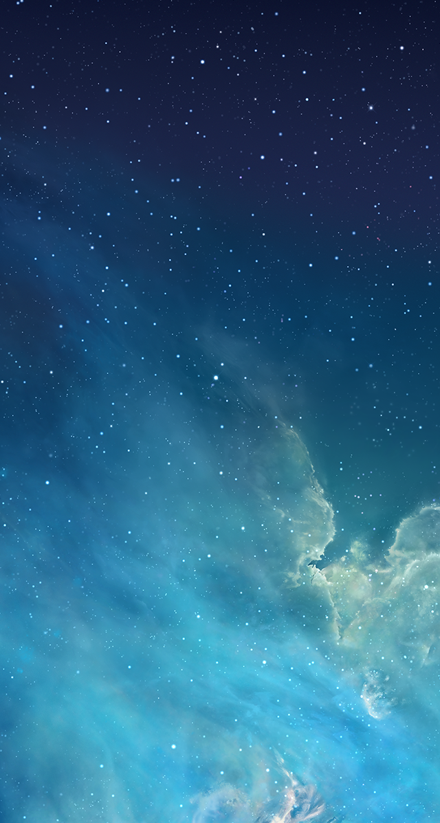 Blue sky stars white cloud free wallpaper for mobile - medium preview image