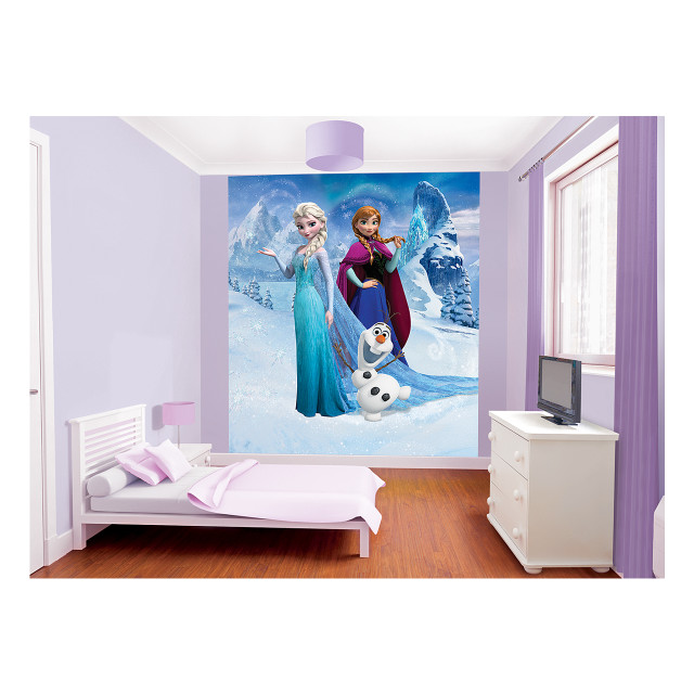 Frozen princess mural bedroom white #2 free wallpaper for tablet - medium preview image